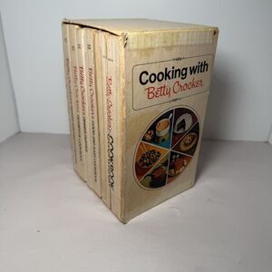 Vintage Betty Crocker 5 Cook Book Set Special Edition Recipes‎ 1970s